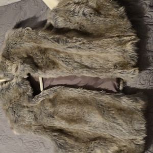 Faux Fur Vest Size XL